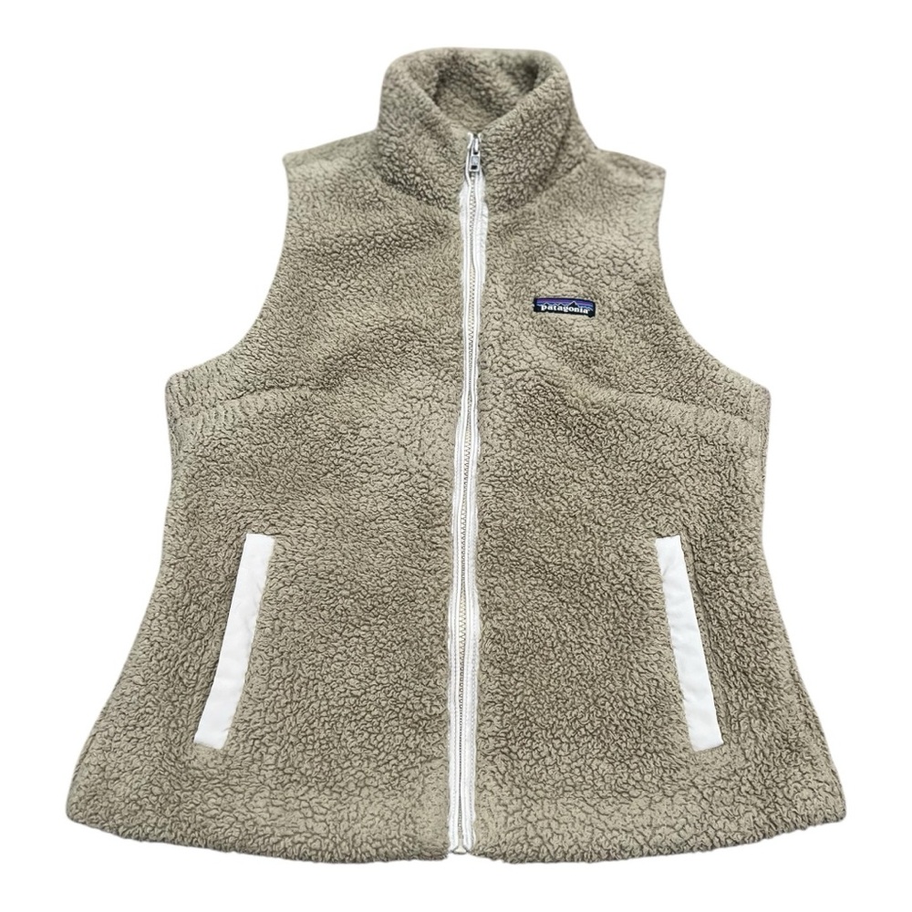 Patagonia Los Gatos fleece Vest fully zip up women’s size small